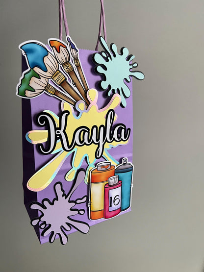 Artist Party Art Painting Party Bag Paint Party Painter Birthday