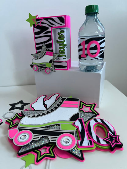 Roller Skate Cake Topper