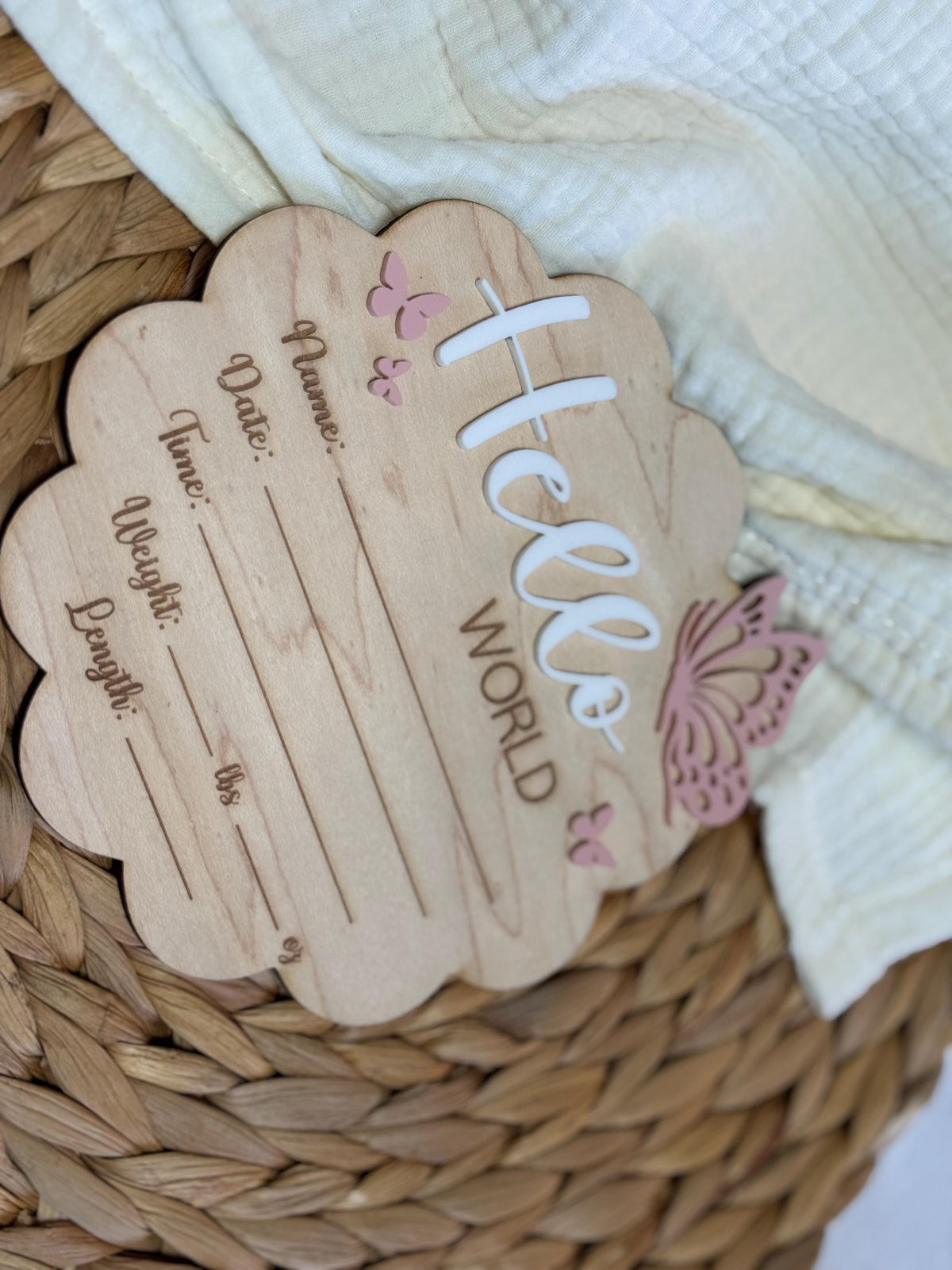 Baby Birth Announcement