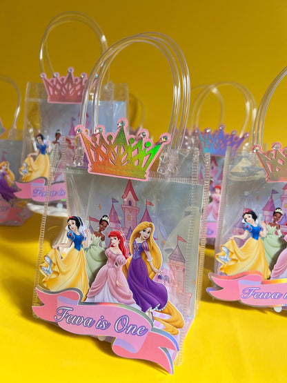 Princess Party Bags Princess Party Princess Decoration Princess Theme Princess Castle Princess Dress Princess Favors