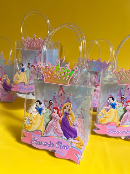 Princess Party Bags Princess Party Princess Decoration Princess Theme Princess Castle Princess Dress Princess Favors