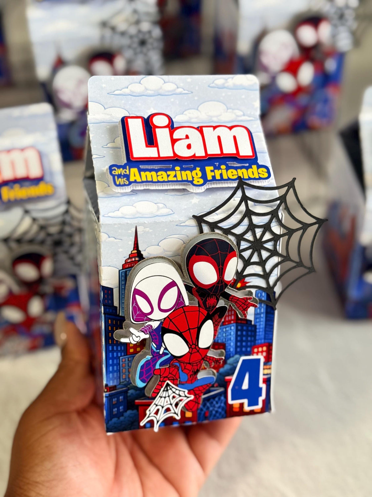 Spider-Man Candy Boxes