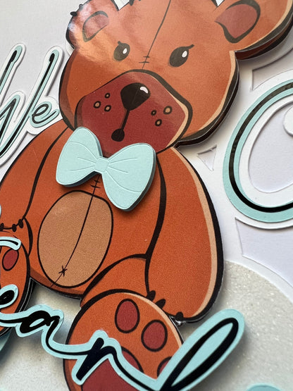 Adorable Bearly Wait Cake Topper for Your Special Occasion