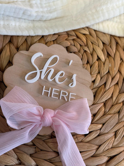 Baby Birth Announcement
