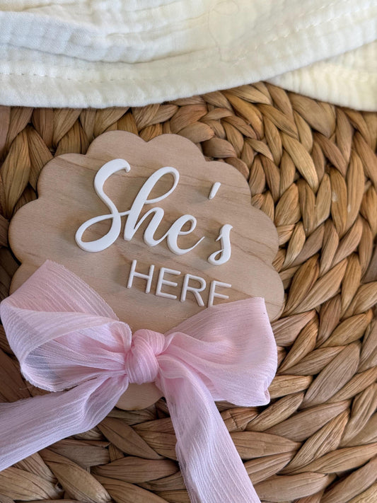 Baby Birth Announcement