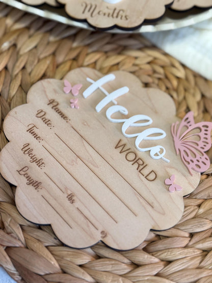 Baby Birth Announcement