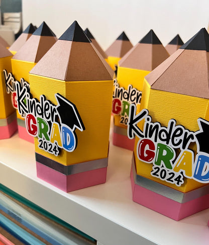 Kinder Graduation Favour Boxes