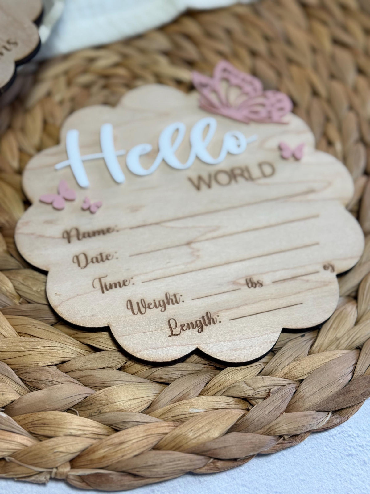 Baby Birth Announcement