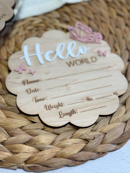 Baby Birth Announcement