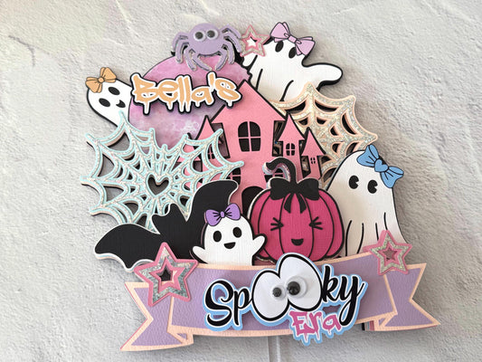 Custom Halloween Cake Topper