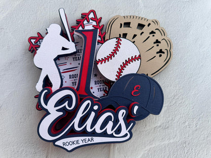 Rookie of the Year Cake Topper