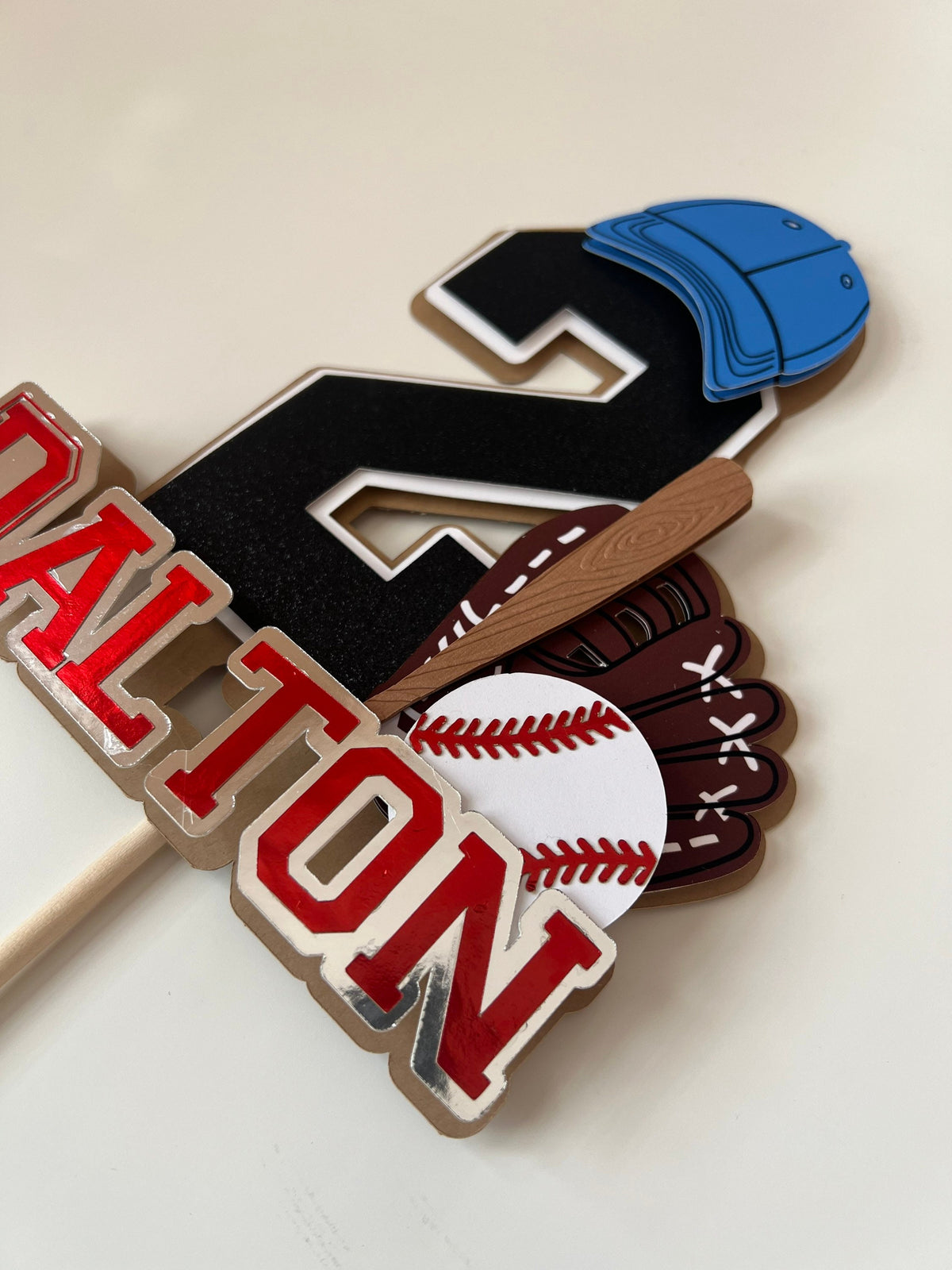 Baseball Cake Topper Sports Birthday Party Decor All Star Birthday Cake Topper Baseball Theme Party